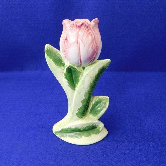 Mann Accents Vintage Pink Tulip Candlestick Bud Vase By Mann Poshmark